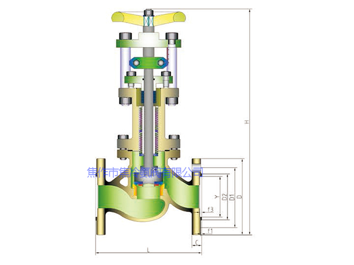 長(cháng)頸波紋管截止閥AWJ41(5F-40C-P-R1
